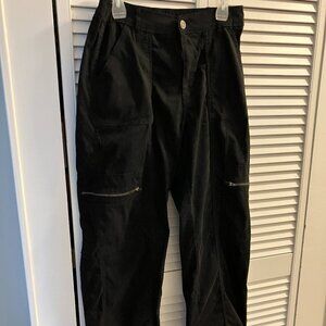 Black Cargo Pants